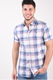 Men Shirt Jack&Jones Derby Org Cloud Dancer